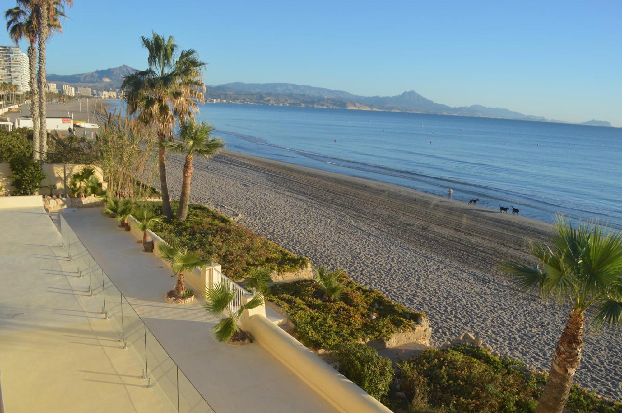 Espectacular Apartamento A Pie De Playa En Chalet Roquetes Alicante Exterior photo